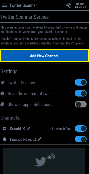 How to set-up your Twitter scanner | BetterTrader.co